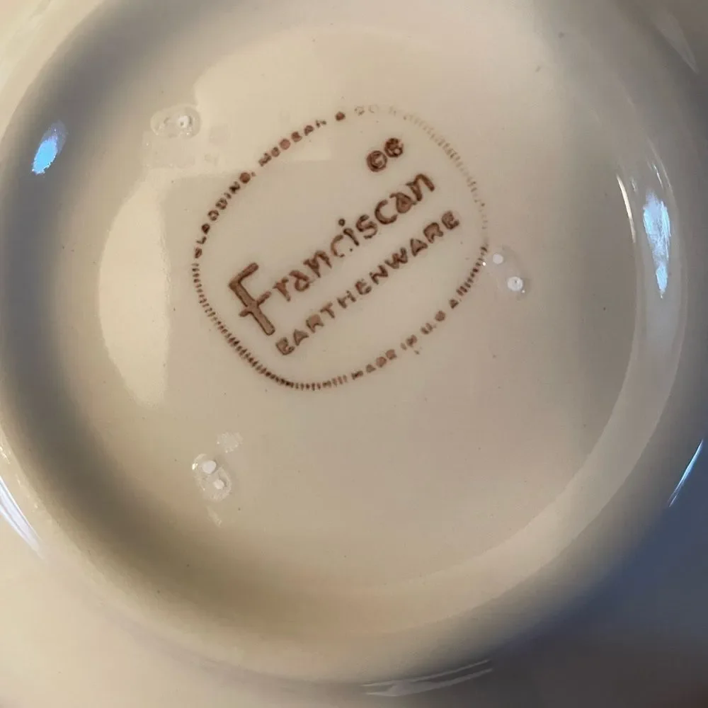 Franciscan Larkspur 1950’s Serving Bowls Set